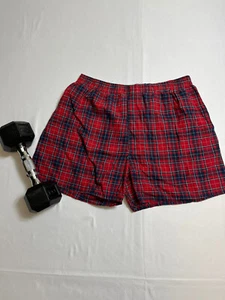 men's fruit of the loom Striped blue boxer shorts Size (L/G/G)(36-38) - Picture 1 of 7