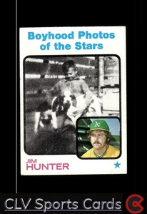 Oakland Athletics Jim Hunter Topps Baseball Near Mint or Better - Bild 1 von 2