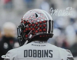 J.K. Dobbins Signed/Autographed 11x14 Photo Ohio State JSA 200808 - Picture 1 of 3