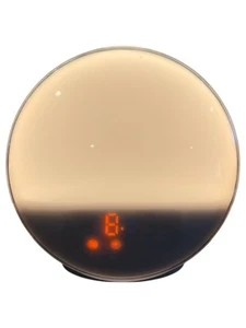 JALL Smart Wake Up Alarm Clock, Sunrise Simulation, Sleep Aid, Dual Alarms - Picture 1 of 9