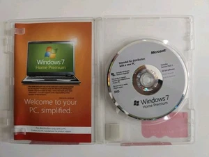 Microsoft Windows 7 Home Premium 64 Bit Software SP1 OEM - Picture 1 of 1
