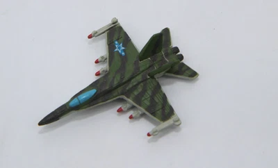 Galoob Military Micro Machines F-18 Hornet Fighter Green Camo - Image 1 of 2