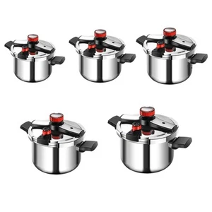 304 Stainless Steel Pressure Cooker Cooking Pot Pressure Pot - Picture 1 of 34