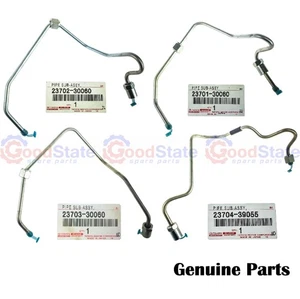 Genuine Toyota Hilux KUN35 2KD 2.5 Diesel Fuel Injector Line Pipe Kit - Picture 1 of 5