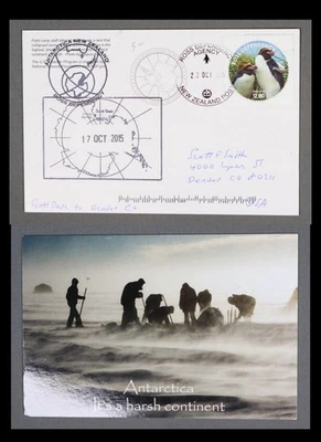 Mayfairstamps Ross Dependency 2015 Nueva Zelanda Antártida Scott Base a Denver C Foto 1 de 2