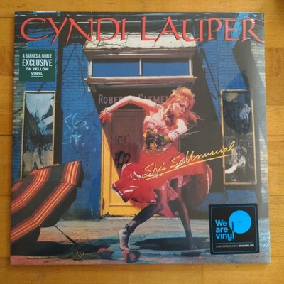 CYNDI LAUPER – She's So Unusual - LP 2019 Yellow Vinyl - SEALED MINT - Image 1 of 2