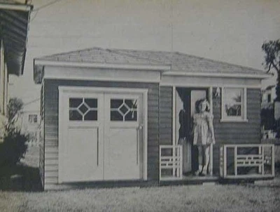 Dreamhouse Playhouse 9'x11' Rancho Años 50 Cómo construir PLANES Casa Pequeña Foto 1 de 2