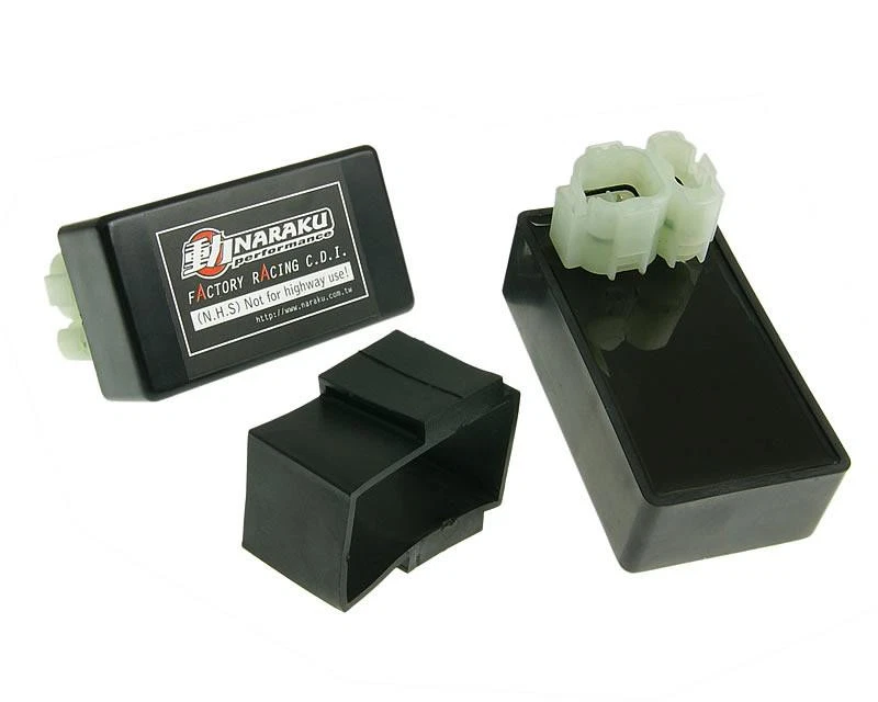 CDI Zündbox Naraku ungedrosselt AC für GY6 50, 125, 150ccm - Bild 1 von 1