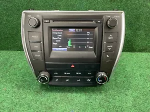 🛑 2015-2017 Toyota Camry Radio Receiver Display Screen Audio Stereo OEM TESTED! - Bild 1 von 20