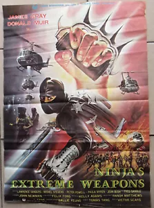 Ninjas Extreme Weapons Original Libanese 20x27" Movie Poster 80s - Bild 1 von 1