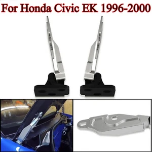For Honda Civic EK 1996-2000 Billet Aluminum Quick Release Hood Hinge Latch - Picture 1 of 12