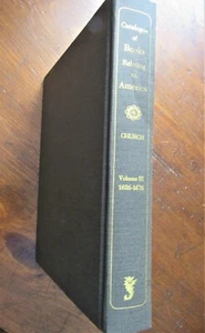 Cole. A Catalogue of Books Relating to the Disc. & Early Hist. of N & S America. - Imagen 1 de 1