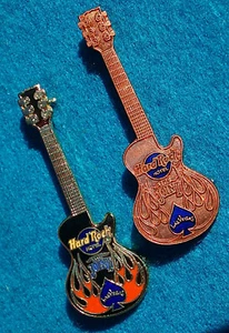 LAS VEGAS HOTEL PROCESS PROTOTYPE THE JOINT GIBSON GUITAR Hard Rock Cafe PIN #4 - Picture 1 of 1