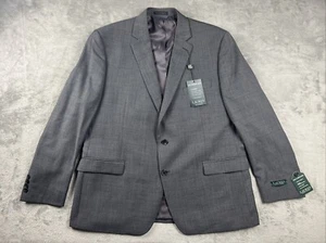 Lauren Ralph Lauren Suit Jacket Mens 46R Grey UltraFlex Lattimore Classic Fit - Picture 1 of 13