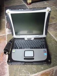 Panasonic CF-19 MK3 Win7 Toughbook C2D 1,2 GHz 4 Go DDR2 500 Go HD GPRS 10,1" tactile - Photo 1/10