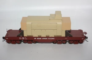 Athearn HO 92249 Union Pacific Heavy Duty Flat Car UP 50200 Railroad Stock RARE - Picture 1 of 14
