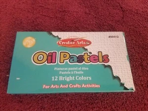 Creative Atmrts Stick Oil Pastels Crayon - Assorted Ink - 12 / Set - Picture 1 of 3