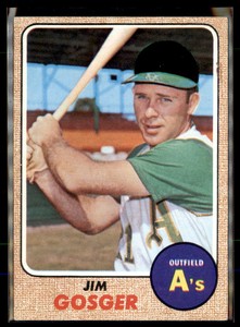 1968 Topps #343 Jim Gosger