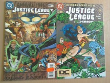 2 Justice League comics DC Annual 1996 #112 Wonder Woman