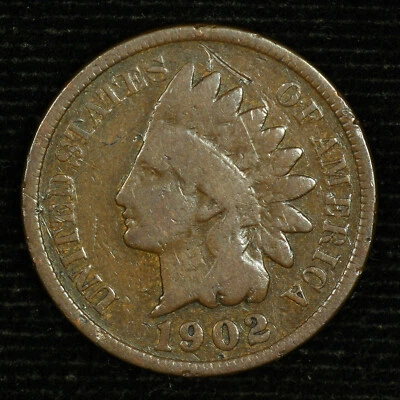Indian Head Cents. 1902 Good.  Lot # 9049-42-425 - Image 1 of 2