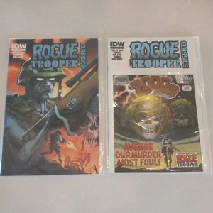 2 Rogue Trooper Classics Lot #1 & #4A SUB CVR Variant IDW Gibbons Finley - Bild 1 von 6