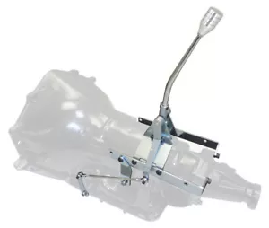 GM Transmission Shifter Turbo 350 TH350 Automatic 12" Shifter Complete Kit Chrom - Picture 1 of 4