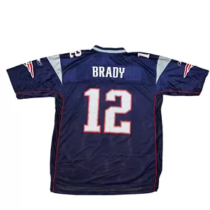 Vintage Reebok RBK Tom Brady New England Patriots #12 NFL Trikot Herren 2XL - Bild 1 von 12