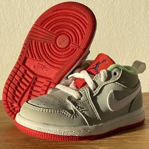 Sample Baby Nike Air Jordan 1 Low Infant Toddler Original Vintage 1985 Chicago 4
