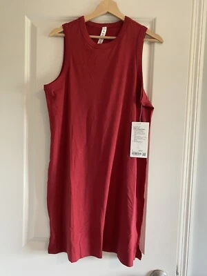 Women's Lululemon Classic-Fit Cotton-Blend Dress Size 8 CLCN Red New - Image 1 of 4
