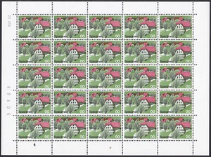 Specimen, Switzerland 1975 Town, Test Print, Full Sheet (49406) - Picture 1 of 2