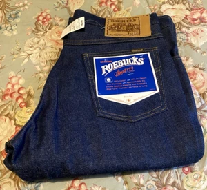 Vintage Sears Roebucks Boot Cut Cowboy Jeans Denim Mens 34x31 ACTUAL New NWT - Picture 1 of 14