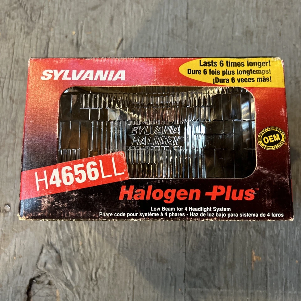SYLVANIA H4656LL SILVERSTAR HIGHT PERFORMANCE  HALOGEN LOW BEAM  HEADLIGHT - Image 1 of 4