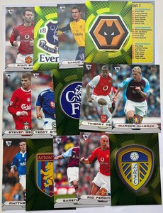 Premier Gold 04 Topps football cards - buy single cards by drop down menu