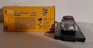 1755. BRUMM R121 PORSCHE 356 Coupè Argento/Silver Red Interior “Serie Oro" MB - Bild 1 von 7