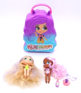 Hairdorables Carrying Case & 2 Dolls - Picture 1 of 4