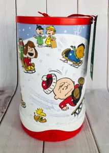 Hallmark Christmas Peanuts Gang Snoopy Rotating Lamp Sound Light Motion - Picture 1 of 5