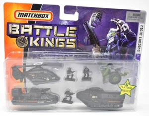 Matchbox Superfast Battle Kings Night Landing. Helicopter+Amphibious. Twin Pack - Picture 1 of 2