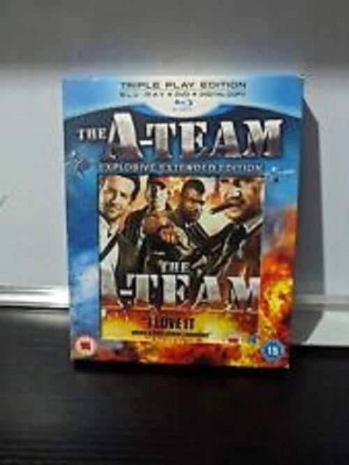 The A-Team (Blu-ray, 2010) With Artwork, Explosive Extended Edition - Image 1 of 1
