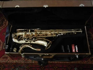 SASSOFONO TENORE SELMER USA VINCENT BACH "300 SERIES" & SELMER PARIS LT MPC! - Foto 1 di 21