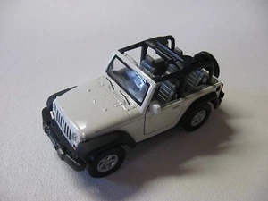 1:38 SCALE WELLY JEEP WRANGLER RUBICON DIECAST PULLBACK W/O BOX - Picture 1 of 5