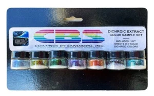 CBS Dichroic Extract Color Sample Set - Picture 1 of 1