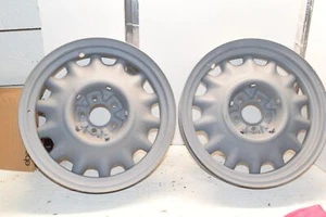 2x Pair 1934 35 36 Chevrolet Master 5 Lug Artillery Wheels -RARE - #C17 - Picture 1 of 14
