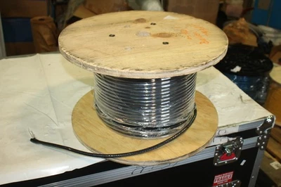 Cabo Catv 400' of Belden 7999AP preto - Imagem 1 de 4