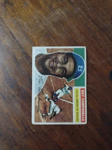 1956 TOPPS #101 ROY CAMPANELLA BROOKLYN DODGERS Decent Centering VG Gray Back  - Picture 1 of 2