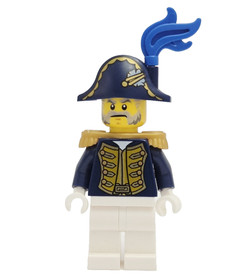 Lego Bluecoat Governor Minifigure pi082 Soldiers Fort 70412 Pirates