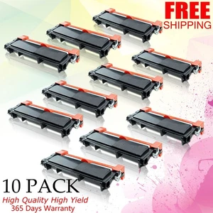 Paquete de 10 tóneres premium TN660 TN630 para Brother HLL2380DW MFC-L2720DW MFC-L2740D - Imagen 1 de 1