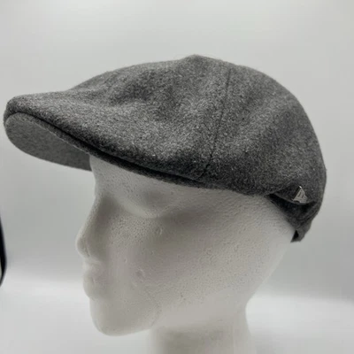 New Era Brand Newsboy Cap Men's Small Gray 6-Panel Outdoor Classic Retro - Image 1 of 4
