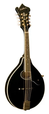 Washburn Americana A-Style Mandolin - Black - M1SDLB - Image 1 of 4