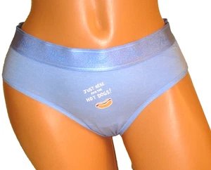 Bragas Lencería Victoria's Secret Just Here for The Hot Dogs Hiphugger Grande - Imagen 1 de 8