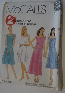 McCalls 2632 Misses Sleeveless Dress in Three Lengths Size 20-24 Sewing Pattern - Picture 1 of 2